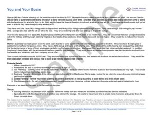 You and Your Goals Sample